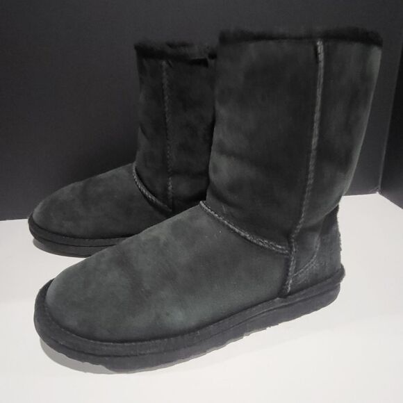 Ugg Dark Green Size 8 Winter Snow Boots - Picture 1 of 9